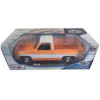 Thumbnail for Maisto Special Edition 1:18 1974 Chevrolet C10 Cheyenne Super diecast pickup truck in original collector packaging