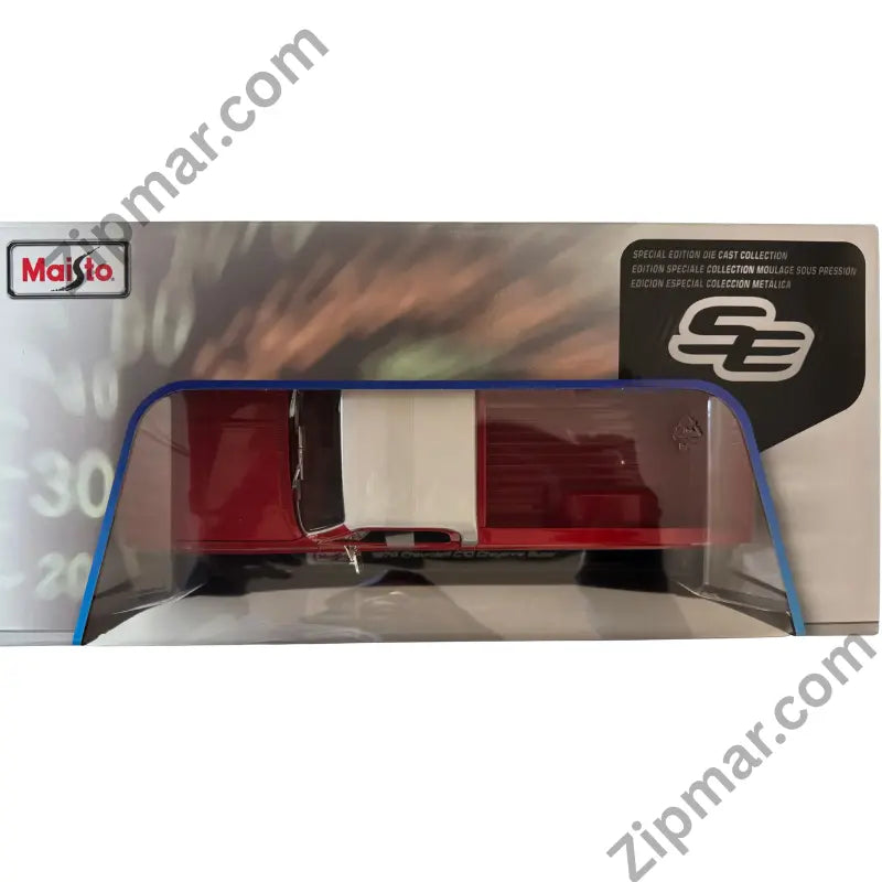 Maisto 1:18 1974 Chevrolet C10 Cheyenne Super diecast model Special Edition box top view