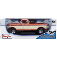 Thumbnail for Maisto Special Edition 1979 Ford F-150 brown cream 1:18 diecast box front view