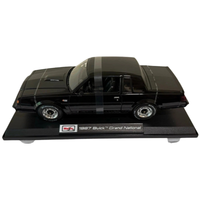 Thumbnail for Maisto 1:18 1987 Buick Grand National diecast model side profile view