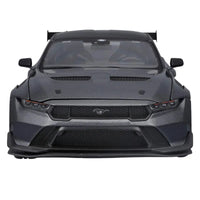 Thumbnail for Maisto 2025 Ford Mustang GTD gray diecast 1:18 front view Mustang grille badge