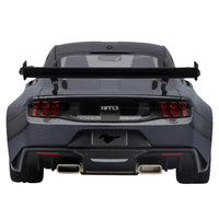 Thumbnail for Maisto 2025 Ford Mustang GTD gray diecast 1:18 rear view GTD badge spoiler exhaust
