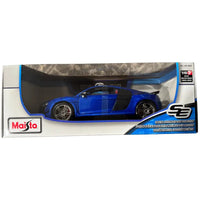 Thumbnail for Maisto 1:18 Audi R8 GT diecast model box side view