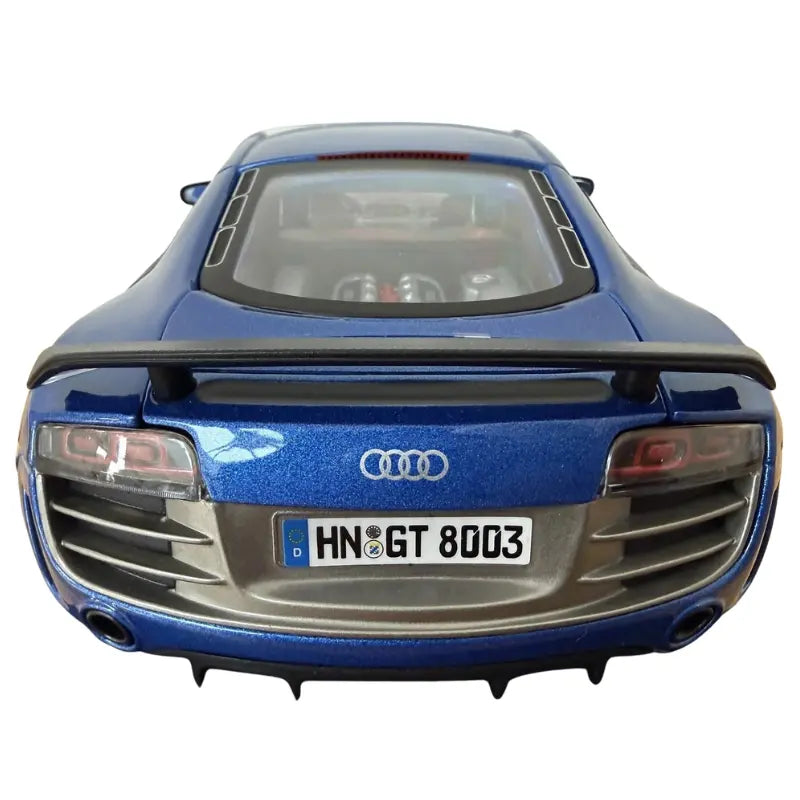 Maisto 1:18 Audi R8 GT diecast model rear close up view
