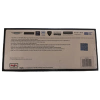 Thumbnail for Maisto Corvette ZR1 Coupe packaging back panel with barcode and licensing detail