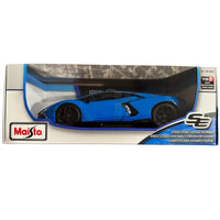 Thumbnail for Maisto 1:18 Lamborghini Revuelto diecast model in original packaging
