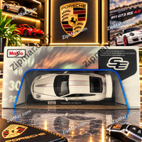 Thumbnail for Maisto Special Edition box showing white Porsche 911 GT3 RS 4.0 diecast from above