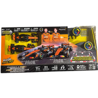 Thumbnail for Front packaging view of Maisto Tech R/C McLaren Formula 1 Team MCL39 1/41 scale track set featuring Lando Norris #4 and Oscar Piastri #81