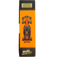 Thumbnail for Top side panel of Maisto Tech R/C McLaren MCL39 box detailing set contents and technical specifications