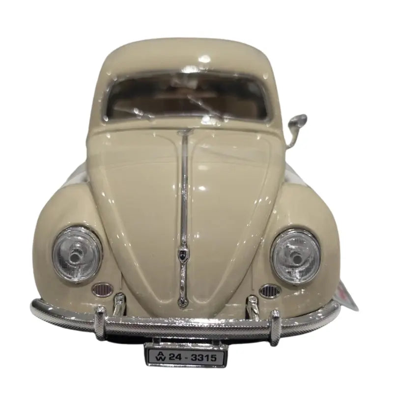 Maisto 1:18 Volkswagen Käfer Beetle 1955 diecast model front view