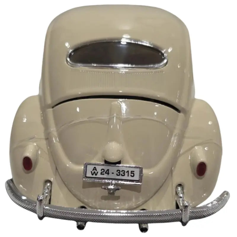 Maisto 1:18 Volkswagen Käfer Beetle 1955 diecast model rear view