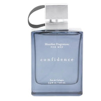 Thumbnail for Detailed shot of the silver metallic cap and spray nozzle of the Manifest Confidence bottle.