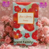 Thumbnail for Mark and James by Badgley Mischka Poppy Eau de Parfum for Women box front with red poppy print