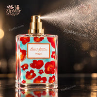 Thumbnail for Mark and James by Badgley Mischka Poppy Eau de Parfum bottle with gold spray pump misting