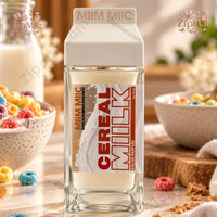 Thumbnail for MIIM MIIC Cereal Milk Eau de Parfum 3 oz front label with orange and white cereal bowl design and colorful loops
