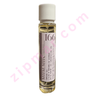 Thumbnail for Small bottle with a white cap and label on a white background