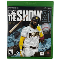 Thumbnail for MLB The Show 21 Xbox Series X front cover featuring Fernando Tatis Jr San Diego Padres 4K Ultra HD HDR