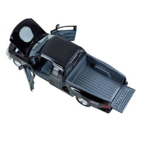 Thumbnail for Top angle view of Motormax Ford F150 with doors, hood, and tailgate open