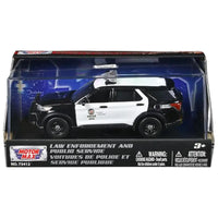Thumbnail for Motor Max Ford Police Interceptor Utility LAPD Die-Cast Police Car No 73412 in Original Box Law Enforcement Series ZipMar

