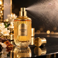 Thumbnail for Nature Spell Luminous Soul EDP being sprayed showing fine mist with jasmine and amber
