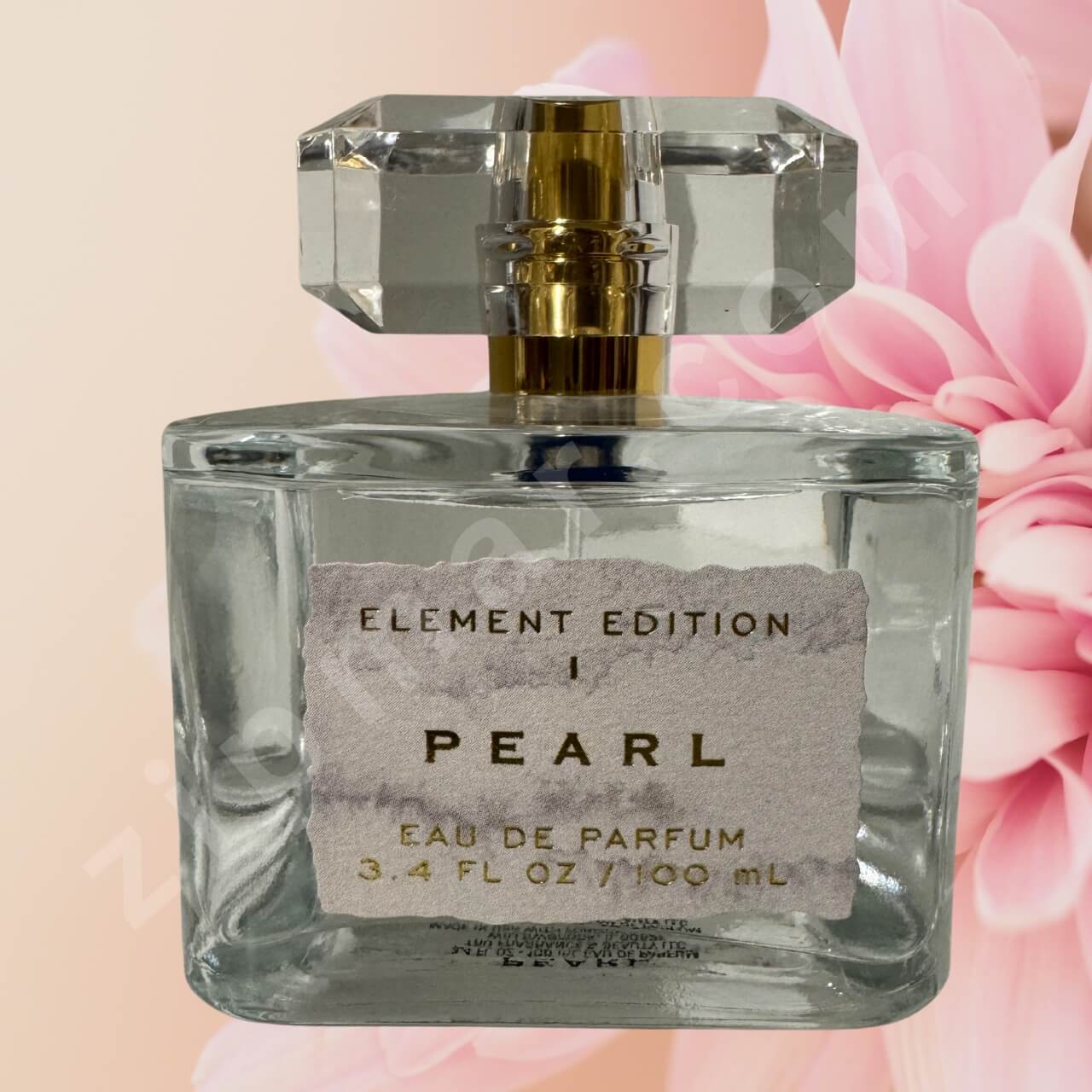 “Element Edition PEARL Eau de Parfum 100ml clear glass bottle