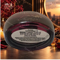 Thumbnail for Red Amberwood eau de parfum bottle base label with warning and ingredients”