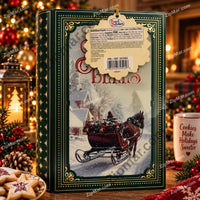 Thumbnail for Royal Dutchies Winter Tales Sleigh Bells cookie tin tag with nutrition facts and barcode
