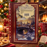 Thumbnail for Royal Dutchies Winter Wonder cookie tin hang tag with nutrition facts and barcode