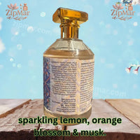 Thumbnail for Back bottle view showing ingredients list, manufacturer details, and fragrance scent notes