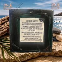 Thumbnail for Sea What Happens EDC label Tru Fragrance & Beauty LLC Willowbrook IL Made in USA ingredients and safety information