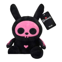 Thumbnail for Skelanimals Pink Bonita the Bat 8 inch plush front view with hang tag