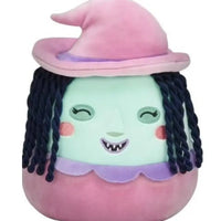 Thumbnail for Squishmallows 8-inch Disney The Nightmare Before Christmas Shock plush front view