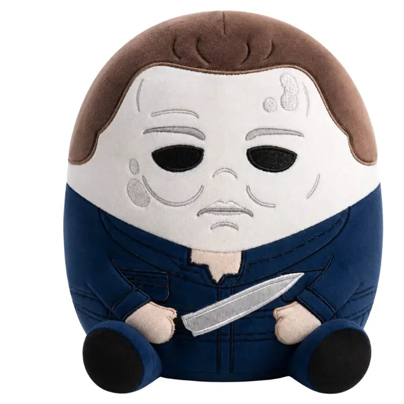 Squishmallows Michael Myers horror plush front view