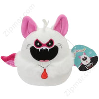 Thumbnail for Squishmallows Poppy Halloween Vampire Bat Plush Stuffed Animal Front View with Teal Hang Tag
