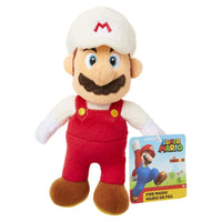 Thumbnail for Super Mario Fire Mario plush by Jakks Pacific with official hang tag ages 3 plus
