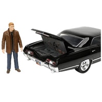 Thumbnail for Close up of the 1:24 scale Impala trunk open to show the detailed monster hunting weapon cache.