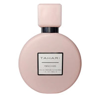 Thumbnail for Tahari French Kiss Eau de Parfum 3.4 oz women's perfume bottle in matte pink.