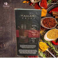Thumbnail for Tahari Privé Bordeaux Elixir Eau de Parfum for Men box back with fragrance notes, description and ingredients
