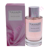 Thumbnail for Tahari Parfums Satin Love perfume bottle and packaging on a white background