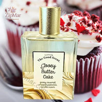 Thumbnail for The Good Scent Gooey Butter Cake Eau de Parfum bottle with textured gold cap and gold swirl label art