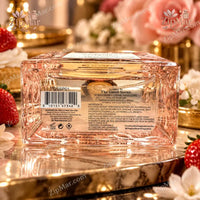 Thumbnail for Bottom of The Good Scent Strawberry Crème Patisserie Eau de Parfum bottle with barcode, ingredients, 100 mL and Made in China