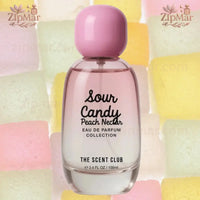 Thumbnail for The Scent Club Sour Candy Peach Nectar eau de parfum pink bottle 100ml with round cap