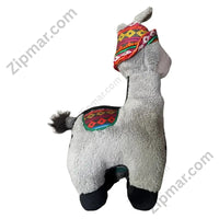 Thumbnail for Think Dog Land of Llamas hang tag reverse — Delca Corporation distributor, Made in China, barcode