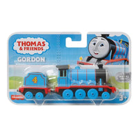 Thumbnail for Thomas & Friends Gordon 1:64 scale metal engine diecast toy train in original blue card packaging.