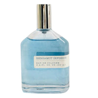 Thumbnail for Tru Fragrance Bergamot Infusion Eau de Cologne 3.4 oz men’s cologne bottle on a wooden shelf