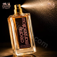 Thumbnail for Straight-on display view of Tru Fragrance Creamy Marshmallow EDP 1.7 fl oz bottle