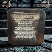 Thumbnail for Bottom label of Tru Fragrance Element Edition XIII Onyx EDP bottle showing ingredients and MPN A0226Z