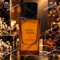 Thumbnail for Tru Fragrance I Wood Never eau de cologne amber glass bottle with black cap