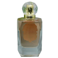 Thumbnail for Close-up of the elegant dark teal and gold label on the Tru Fragrance Vanilla Potion Eau de Parfum bottle, clearly showing the product name and size.