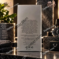 Thumbnail for Back of True Religion Own Your True Homme box with ingredients, flammable caution and Made in USA